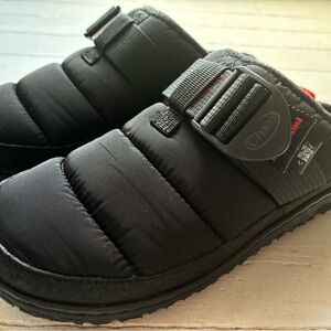 Chaco Ramble Rugged Black Padded Slip-On Shoes